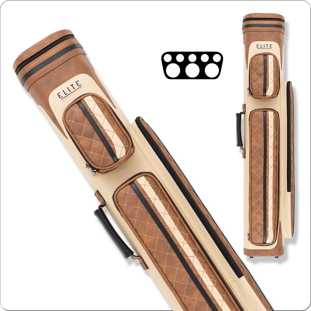 Elite ECV35 Vintage 3x5 Hard Case - Chestnut