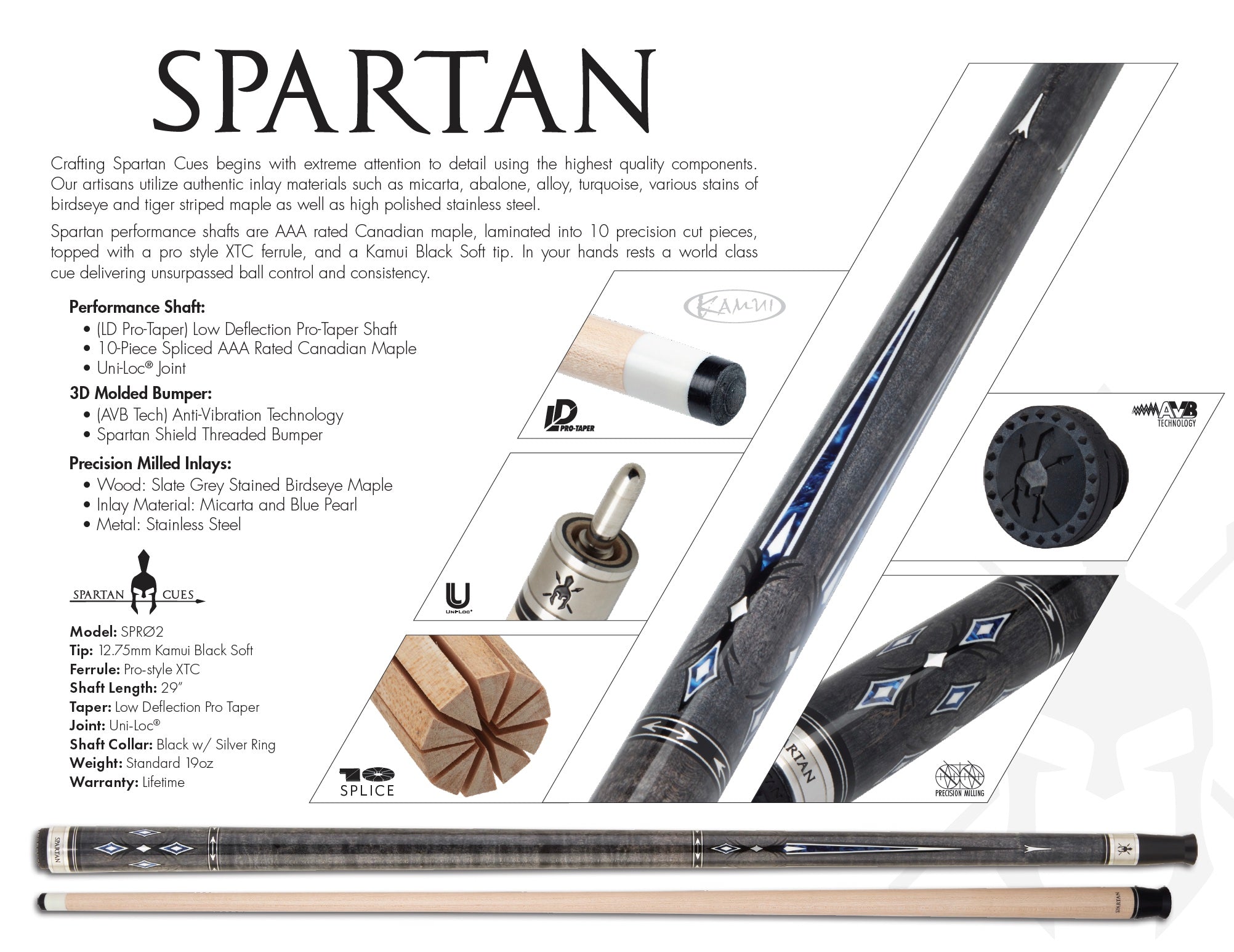 Spartan SPR02 Cue